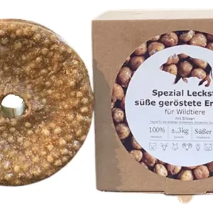 Wildlutscher Spezial Leckstein 3 kg Geröstete Erbsen Direktkauf